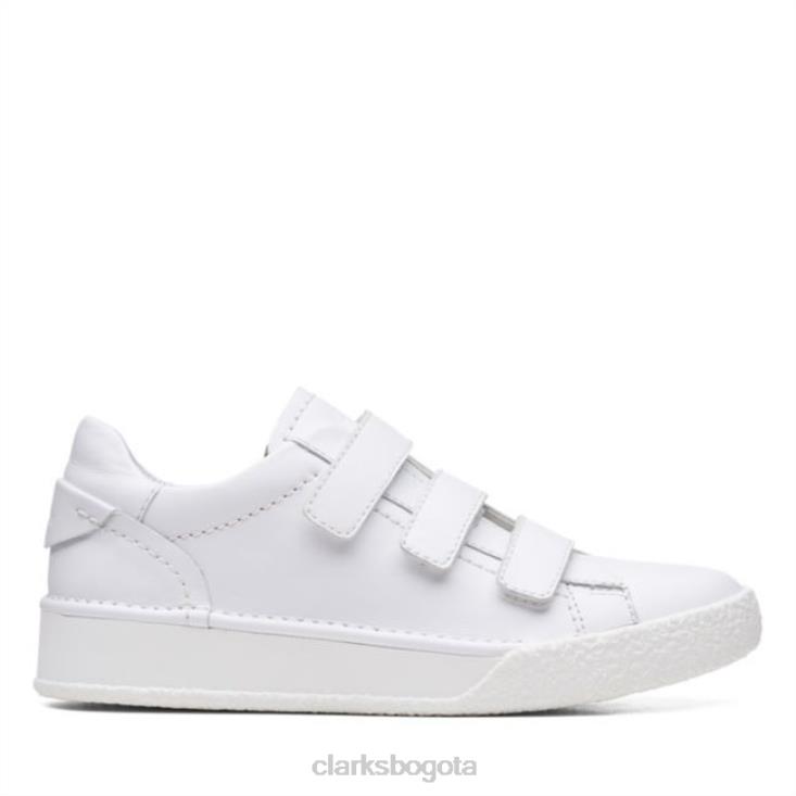 Clarks 0DX8L5191 correa para copa artesanal cuero blanco clarks cuero blanco unisexo cuero blanco