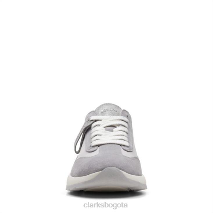 Clarks 0DX8L5194 clarks dash lite lo combinación gris combinación gris unisexo combinación gris