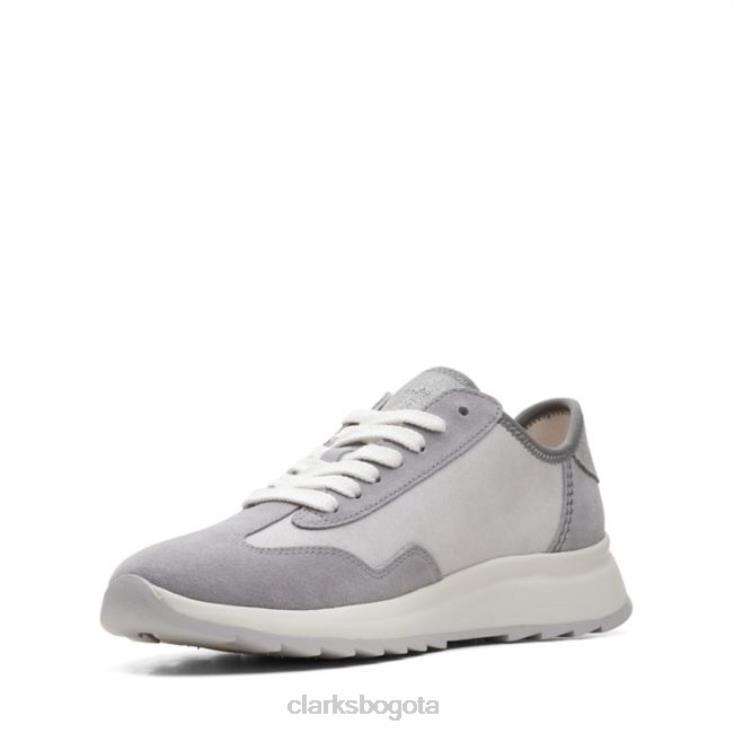 Clarks 0DX8L5194 clarks dash lite lo combinación gris combinación gris unisexo combinación gris