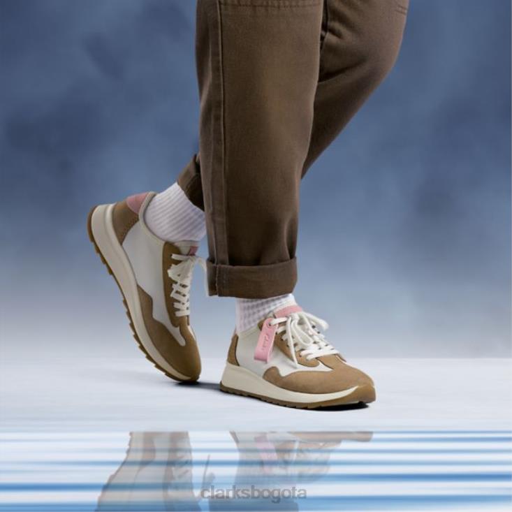 Clarks 0DX8L5203 clarks dash lite lo combi tostado claro unisexo combinación bronceado claro