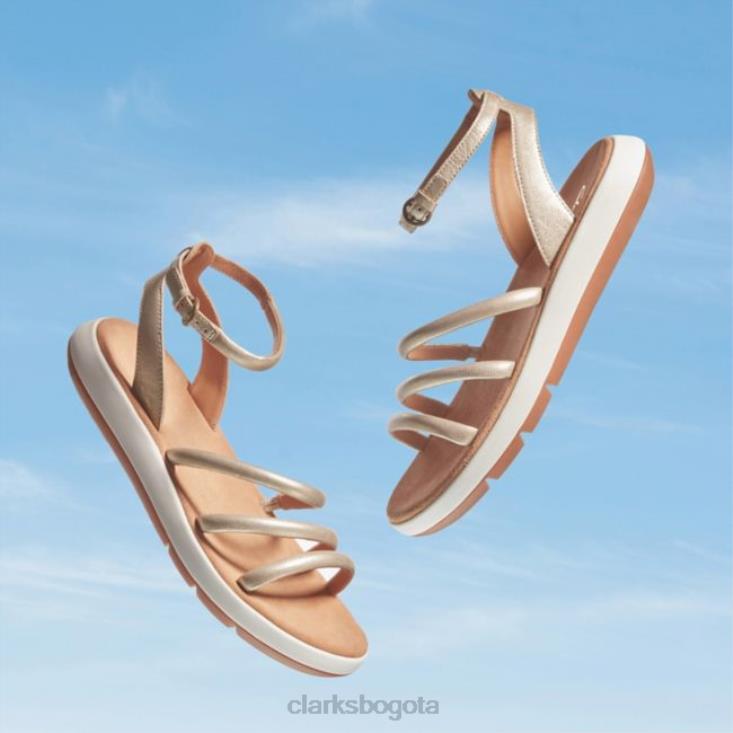 Clarks 0DX8L5235 cuero champagne clarks jemsa estilo cuero champagne unisexo cuero champán