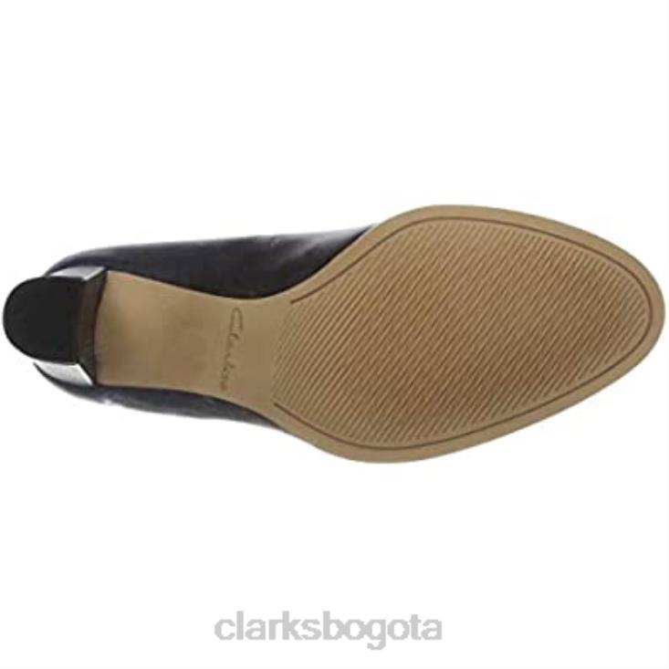 Clarks 0DX8L524 zapato de tacón vino ante mujer 26 1528764 clarks mujer