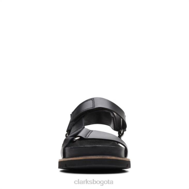 Clarks 0DX8L5242 clarks orianna sporty cuero negro cuero negro mujer cuero negro