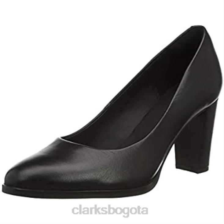 Clarks 0DX8L525 zapatos de tacón kaylcara 2 para mujer clarks cuero negro mujer cuero negro