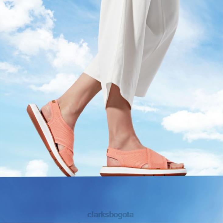 Clarks 0DX8L5254 jemsa dash coral claro coral claro clarks mujer coral claro