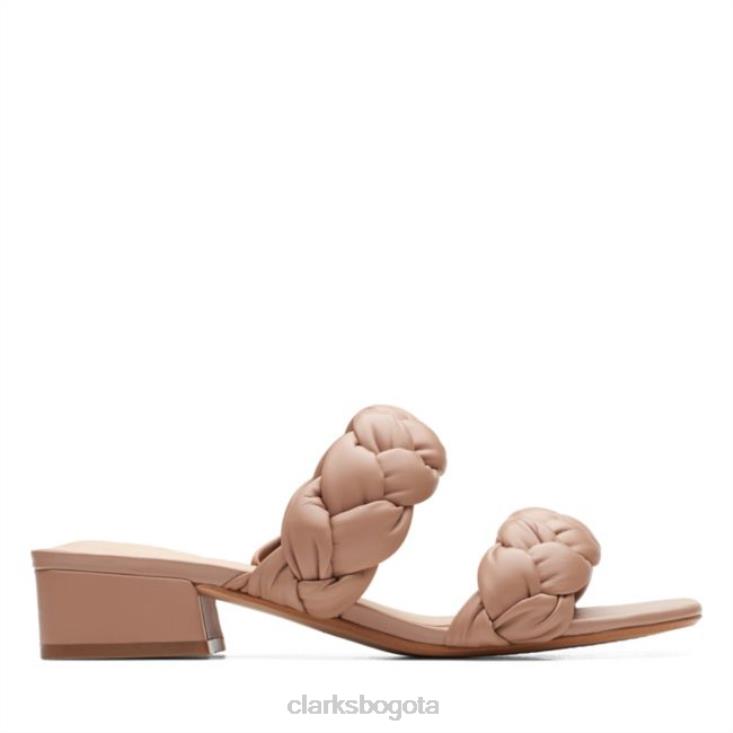 Clarks 0DX8L5256 cuero praliné clarks seren25 cuero praliné trenzado unisexo cuero praliné