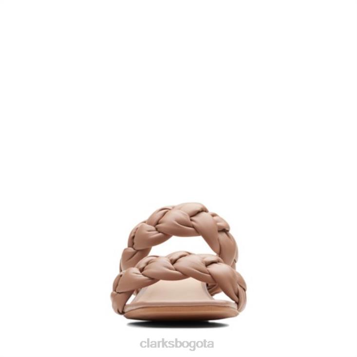 Clarks 0DX8L5256 cuero praliné clarks seren25 cuero praliné trenzado unisexo cuero praliné