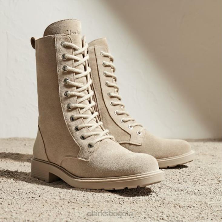 Clarks 0DX8L5258 clarks orinoco 2 estilo gamuza arena gamuza arena mujer gamuza arena
