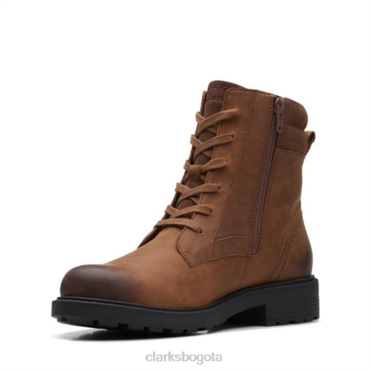 Clarks 0DX8L5264 tabaco marrón clarks orinoco2 especia tabaco marrón mujer rapé marrón