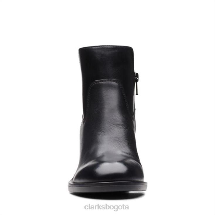 Clarks 0DX8L5265 clarks cuero negro Valvestino lo cuero negro unisexo cuero negro