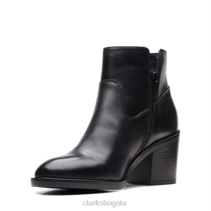 Clarks 0DX8L5265 clarks cuero negro Valvestino lo cuero negro unisexo cuero negro