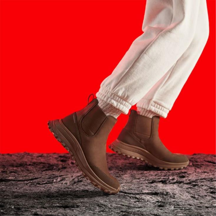 Clarks 0DX8L5275 nubuck caqui clarks atl trek up impermeable nubuck caqui mujer nubuck caqui