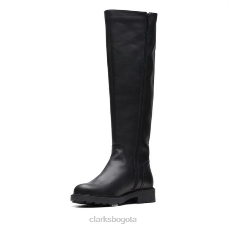 Clarks 0DX8L5281 clarks cuero negro orinoco2 largo cuero negro unisexo cuero negro