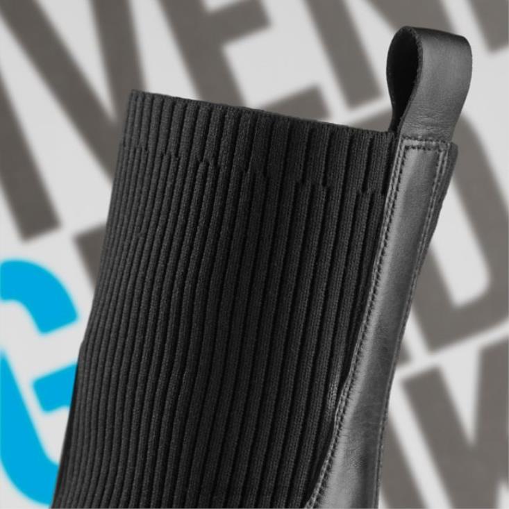 Clarks 0DX8L5293 tilham knit cuero negro clarks cuero negro unisexo cuero negro