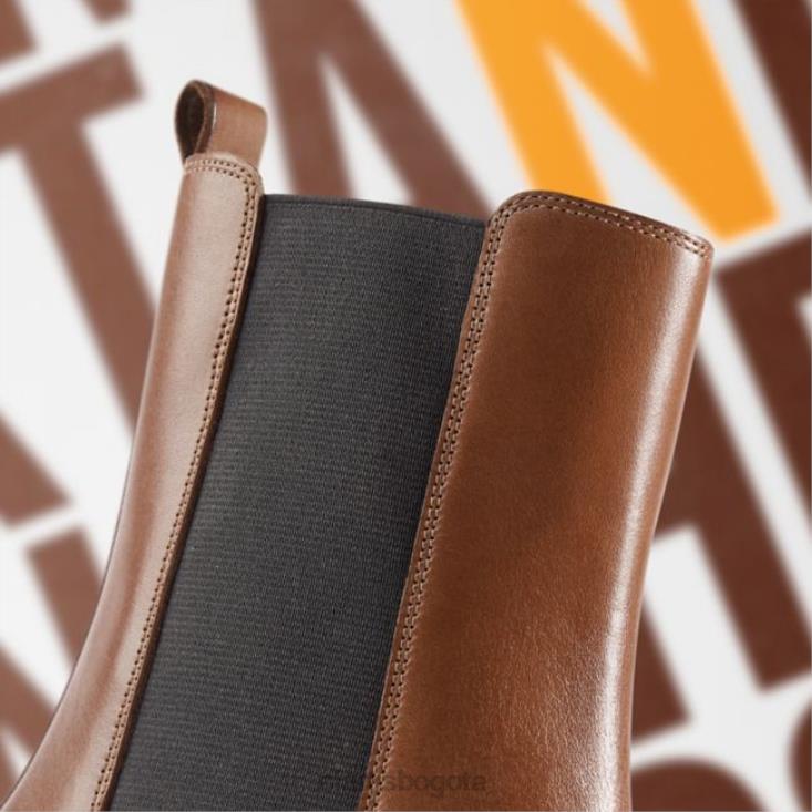 Clarks 0DX8L5305 clarks cuero tostado oscuro tilham chelsea cuero tostado oscuro mujer cuero bronceado oscuro