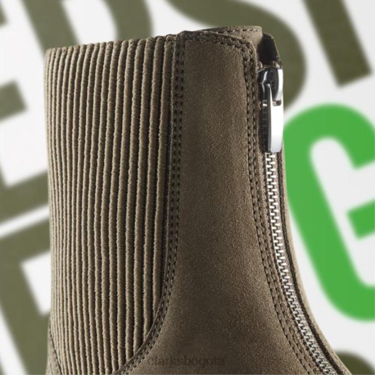 Clarks 0DX8L5307 gamuza oliva oscuro clarks orinoco2 up gamuza oliva oscuro mujer ante oliva oscuro