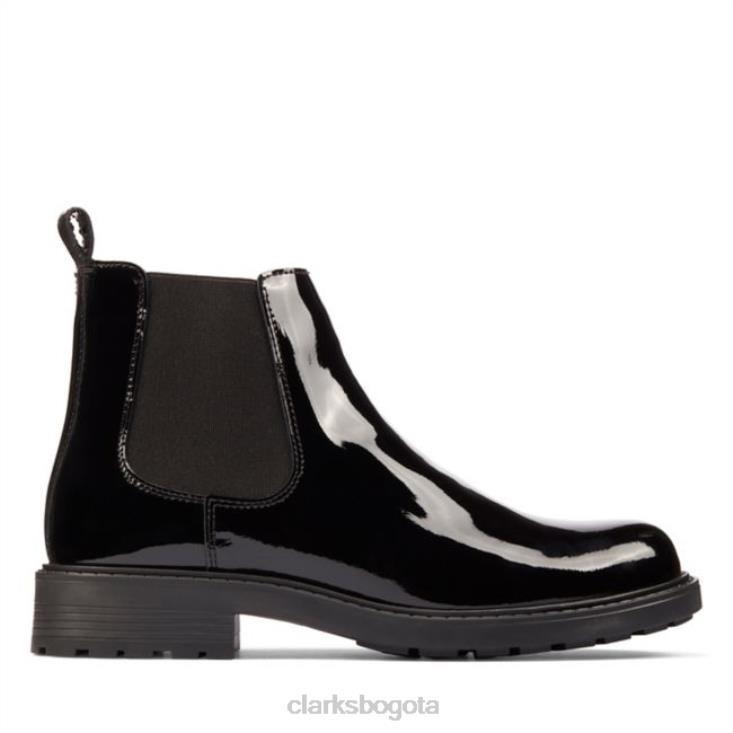 Clarks 0DX8L5322 clarks orinoco2 lane charol negro charol negro mujer charol negro