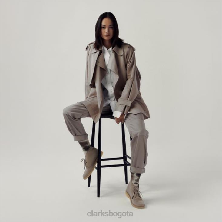 Clarks 0DX8L5341 bota desierto gamuza arena clarks gamuza arena mujer gamuza arena