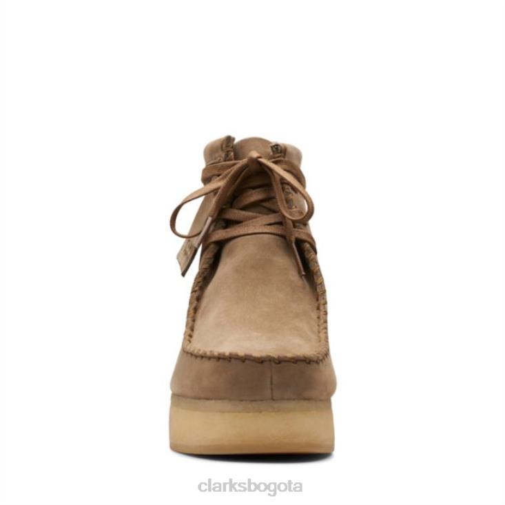 Clarks 0DX8L5346 Clarks Wallabee Craft marrón claro nbk marrón claro nbk unisexo marrón claro nbk