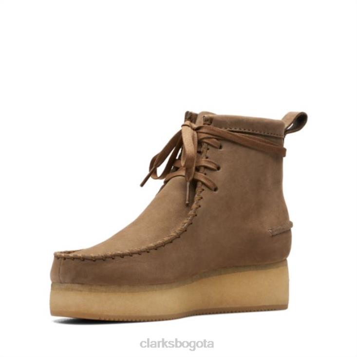 Clarks 0DX8L5346 Clarks Wallabee Craft marrón claro nbk marrón claro nbk unisexo marrón claro nbk