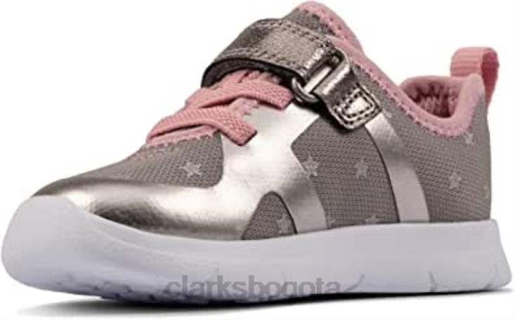 Clarks 0DX8L536 Zapatillas clarks ath flux niño textil peltre niños