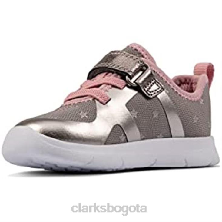 Clarks 0DX8L536 Zapatillas clarks ath flux niño textil peltre niños