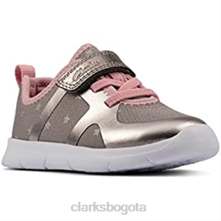 Clarks 0DX8L536 Zapatillas clarks ath flux niño textil peltre niños