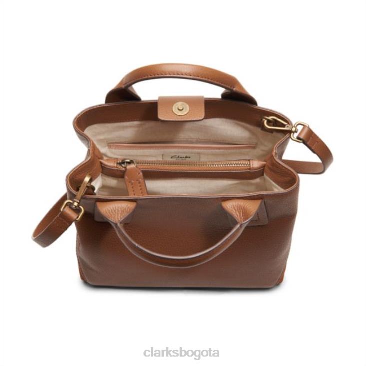 Clarks 0DX8L5363 cuero tostado clarks the pimsey sml cuero tostado accesorios cuero marrón