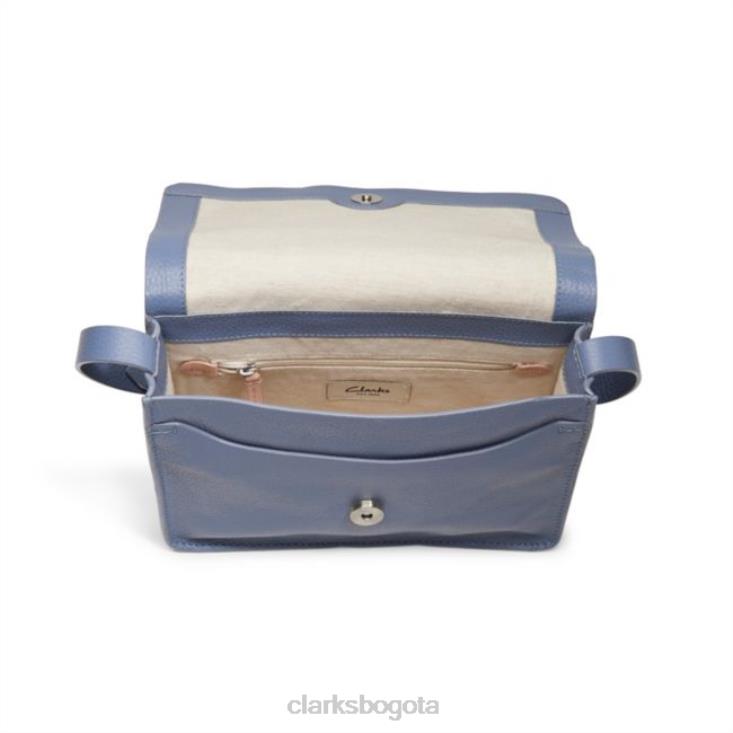 Clarks 0DX8L5374 treen river denim azul denim blue clarks accesorios azul denim