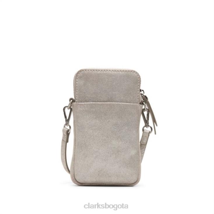 Clarks 0DX8L5376 gris metalizado teléfono clarks roslyn gris metalizado accesorios gris metalizado
