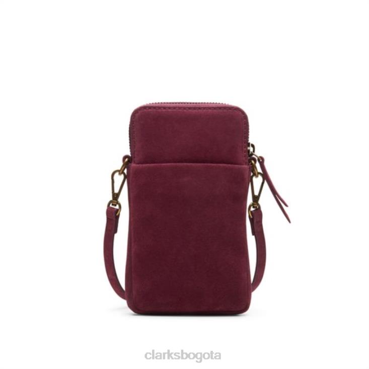 Clarks 0DX8L5378 clarks roslyn teléfono merlot merlot accesorios merlot