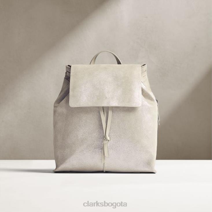 Clarks 0DX8L5379 gris metalizado corbata clarks raelyn gris metalizado accesorios gris metalizado