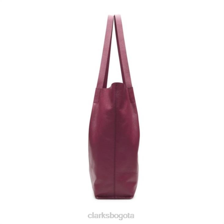Clarks 0DX8L5380 bolso merlot raelyn merlot clarks unisexo merlot