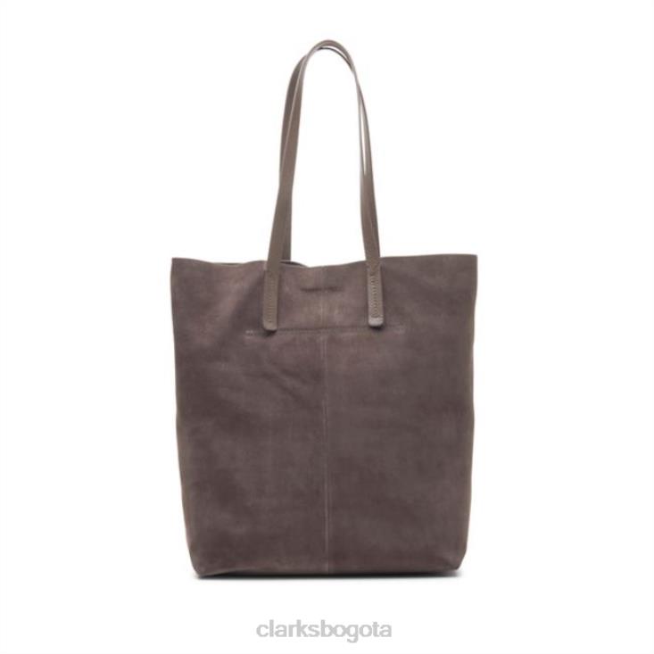 Clarks 0DX8L5382 hanley anochecer ante topo ante topo clarks accesorios gamuza color topo