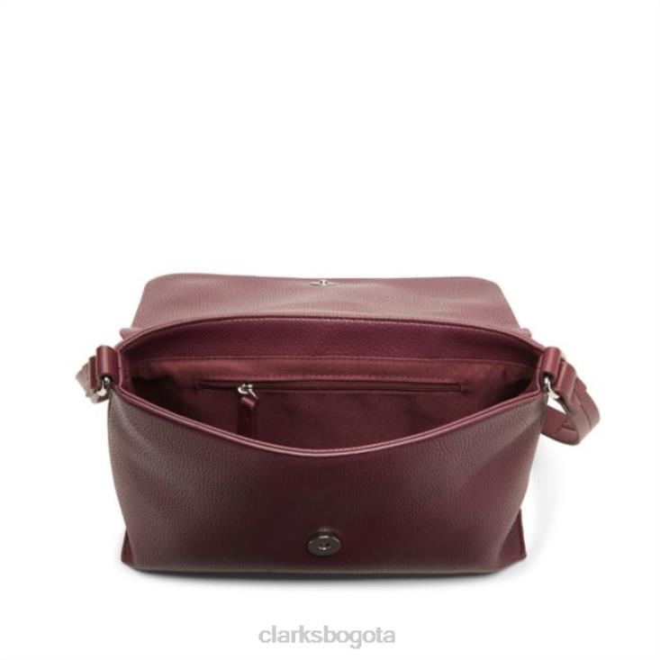 Clarks 0DX8L5387 merlot clarks cosecha correa merlot unisexo merlot