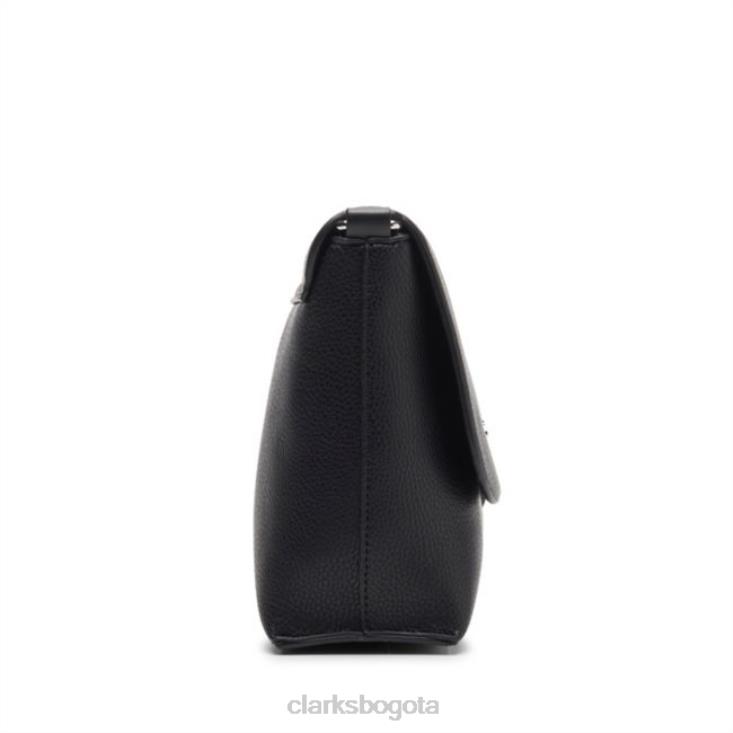 Clarks 0DX8L5398 correa de cosecha negro clarks negros unisexo negro