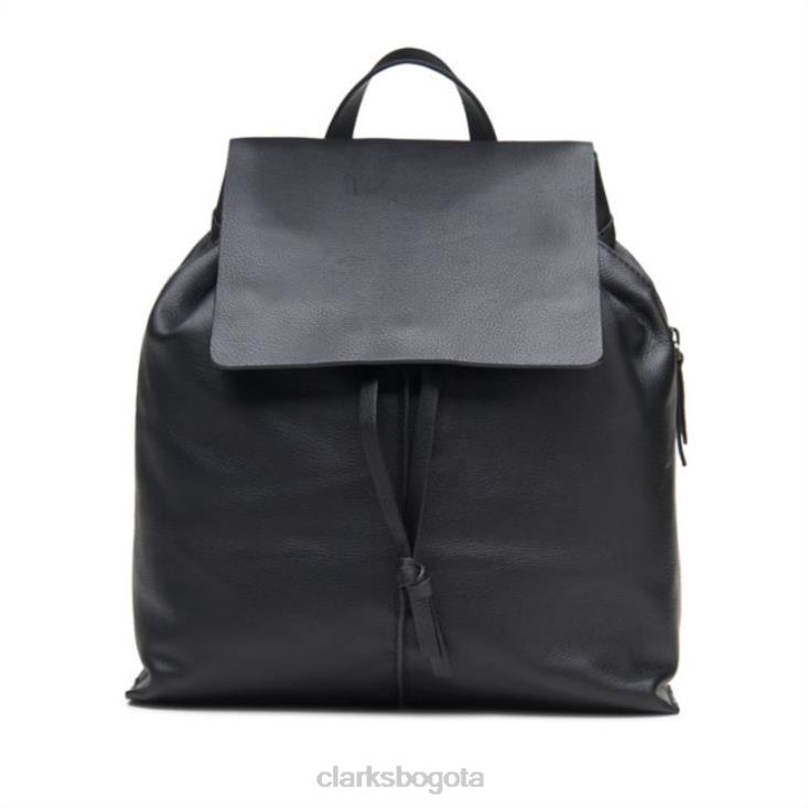 Clarks 0DX8L5415 corbata raelyn cuero negro clarks cuero negro accesorios cuero negro