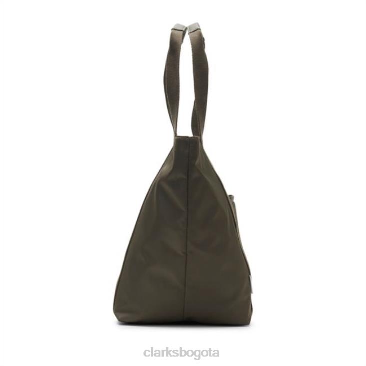 Clarks 0DX8L5421 día del maratón oliva clarks oliva accesorios aceituna