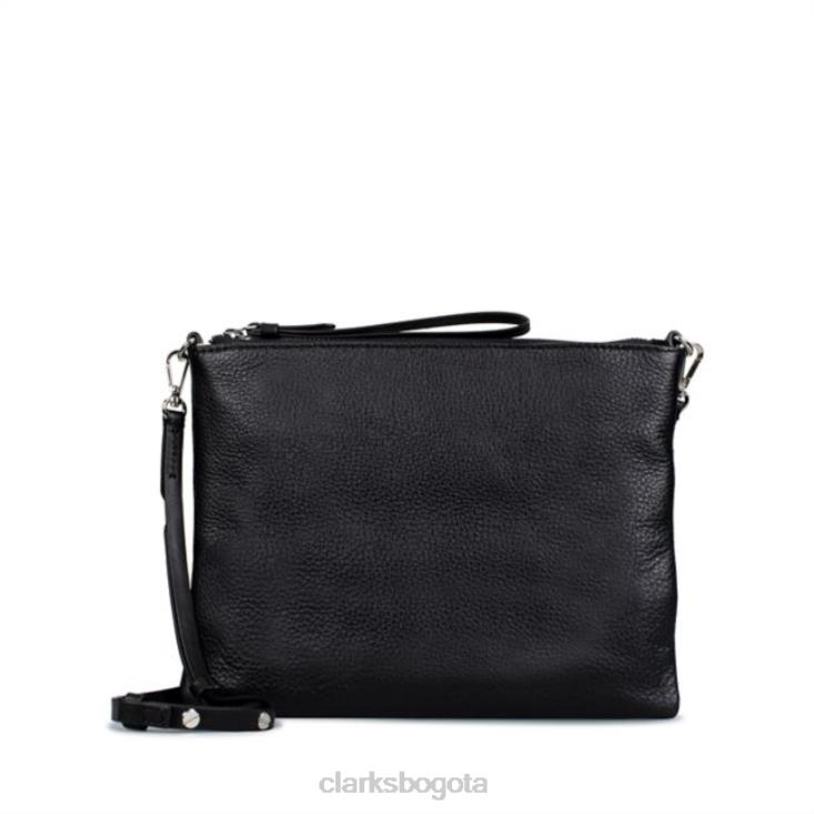 Clarks 0DX8L5422 roslyn lirio negro clarks negros unisexo negro