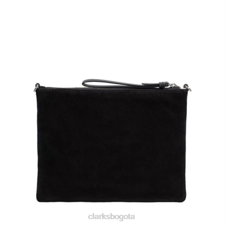 Clarks 0DX8L5422 roslyn lirio negro clarks negros unisexo negro