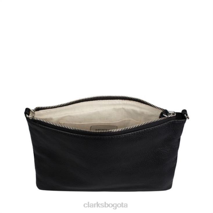 Clarks 0DX8L5422 roslyn lirio negro clarks negros unisexo negro