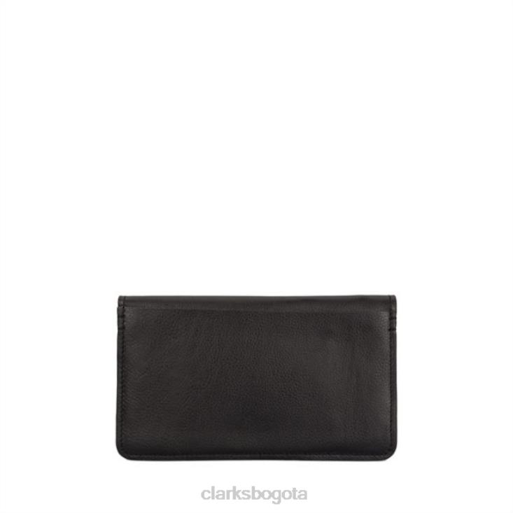 Clarks 0DX8L5425 clarks cuero negro roslyn rose cuero negro accesorios cuero negro