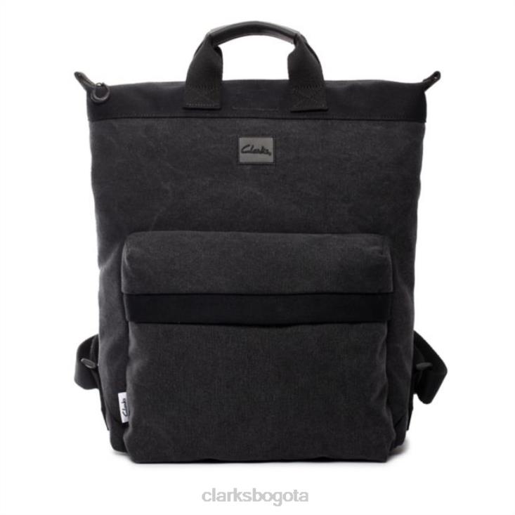 Clarks 0DX8L5427 lona negra clarks marathon walk lona negra accesorios lienzo negro