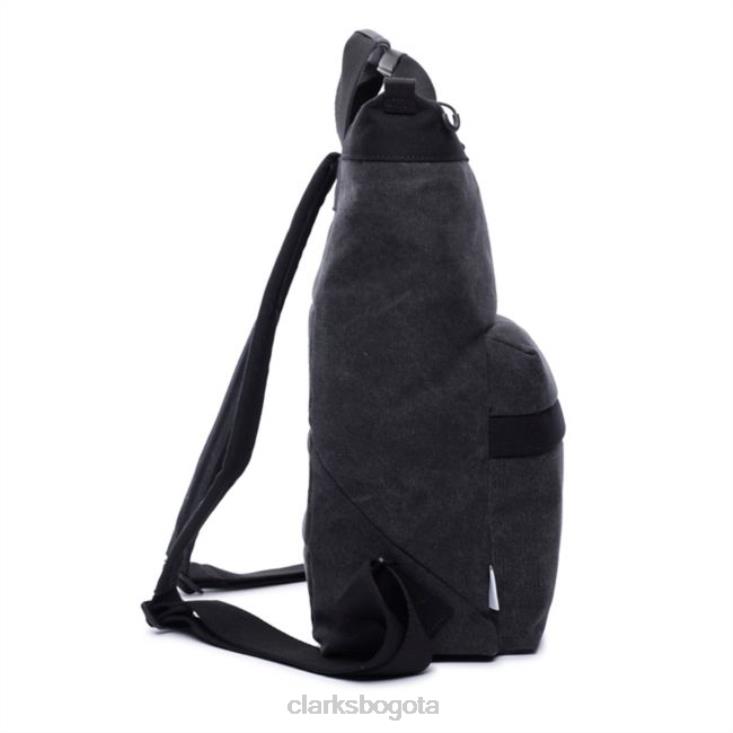 Clarks 0DX8L5427 lona negra clarks marathon walk lona negra accesorios lienzo negro