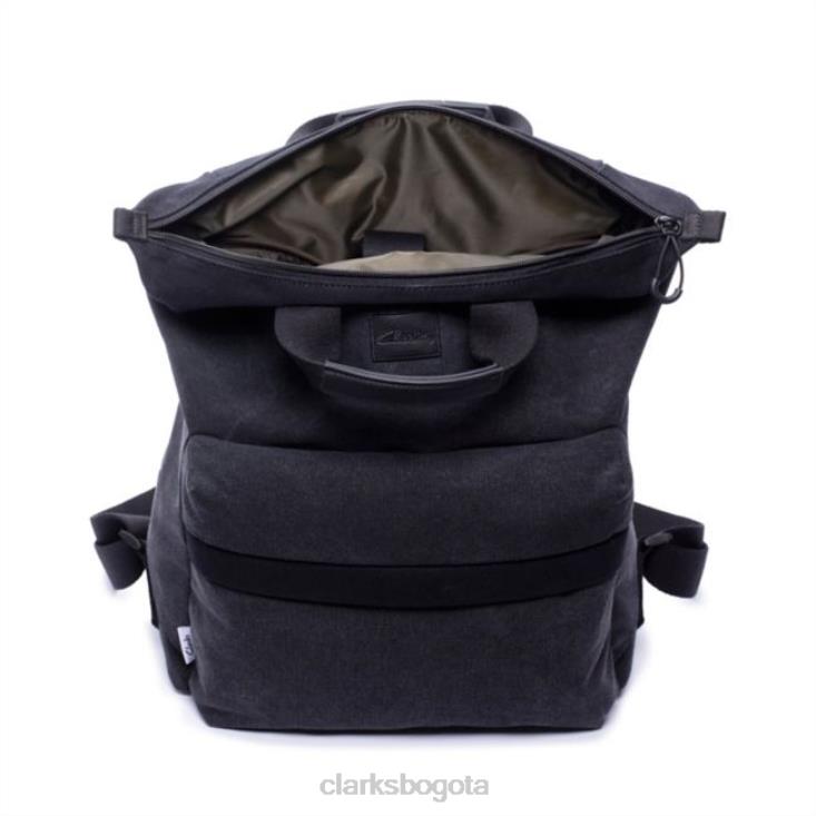 Clarks 0DX8L5427 lona negra clarks marathon walk lona negra accesorios lienzo negro