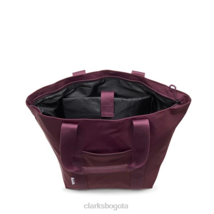 Clarks 0DX8L5428 día del maratón del merlot merlot clarks accesorios merlot