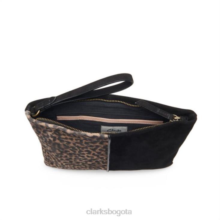 Clarks 0DX8L5432 estampado de leopardo clarks roslyn luna estampado de leopardo accesorios estampado de leopardo