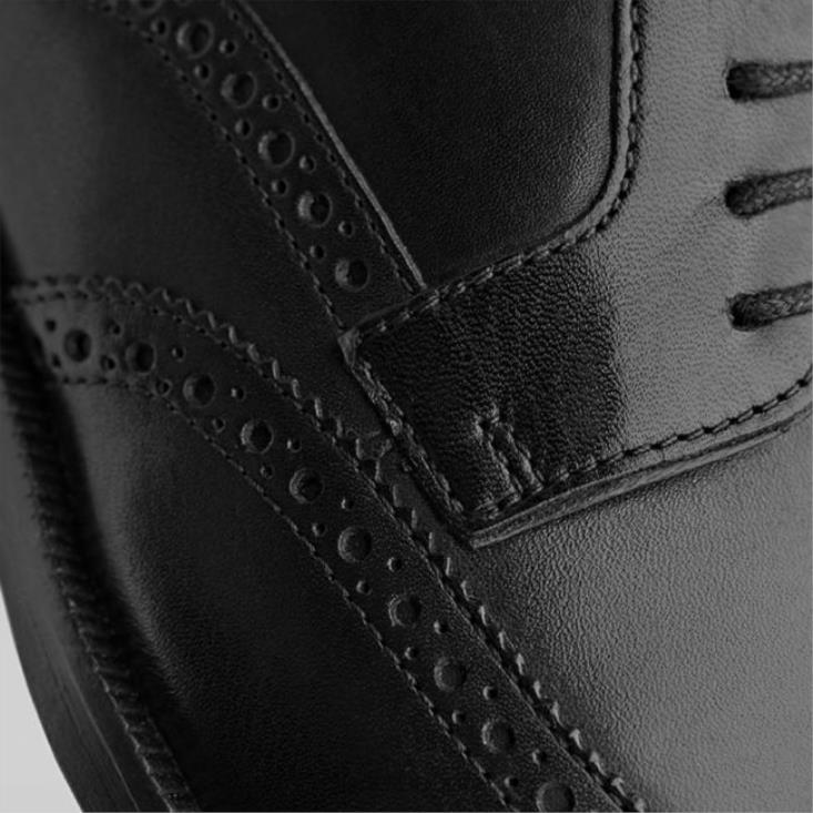 Clarks 0DX8L5442 clarks craftdean wing cuero negro cuero negro hombres cuero negro