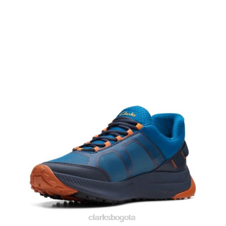 Clarks 0DX8L5454 atl trail lo azul combi azul combi clarks hombres combinación azul