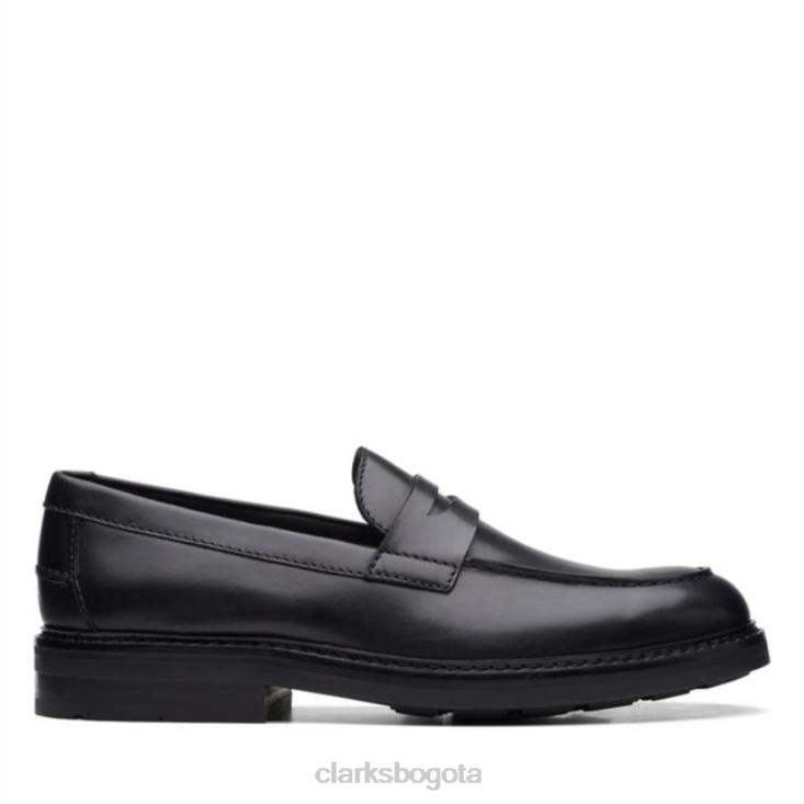 Clarks 0DX8L5462 artesanía evan facilidad negro clarks negros hombres negro